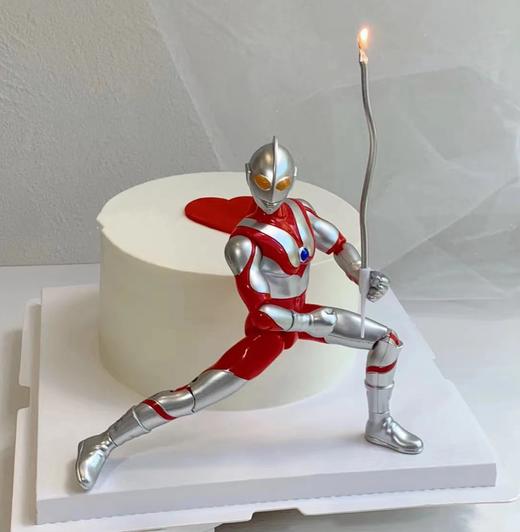 奥特曼 爱心搞怪生日蛋糕 可定制无糖无麸质 商品图0