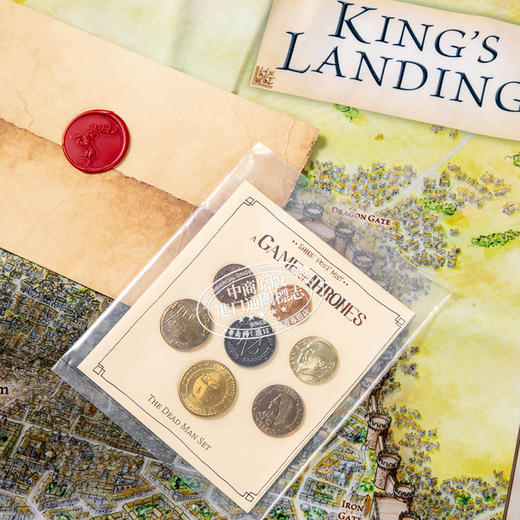 【中商原版】权力的游戏20周年纪念铁粉珍藏宝盒 内含TSHIRT尺码为XXL GAME OF THRONES  BOX SET 英文原版 George R R Martin 商品图6