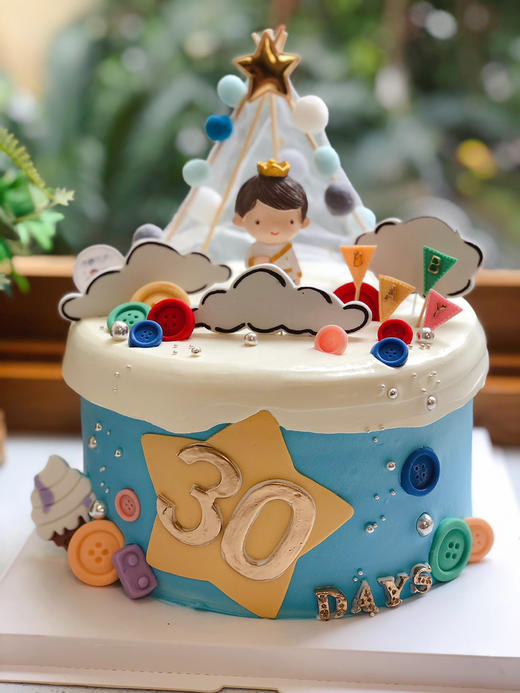 男孩小王子奶油蛋糕 下单前请仔细阅读商品详情 商品图1