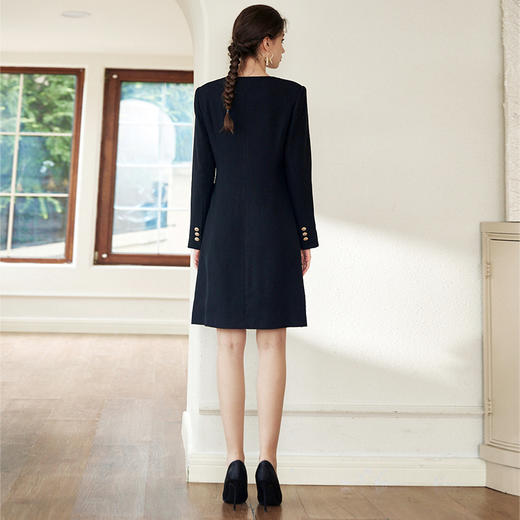 西装连衣裙女夏高级感正式场合职业装气质女神范通勤显瘦修身裙子 商品图4