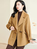 剩S/M/XL/XXL 米思阳2025冬季新款复古气质小个子100%羊毛大衣盘扣毛呢外套女厚3756 商品缩略图0