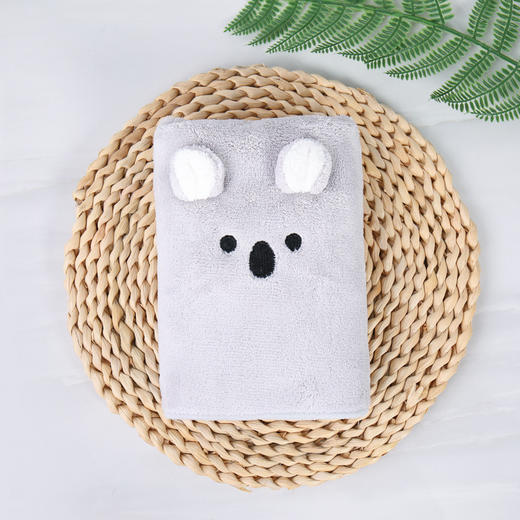 黛唯梵卡通小熊造型毛巾 珊瑚绒吸水小熊毛巾伴手礼 喜铺婚庆礼品 商品图6