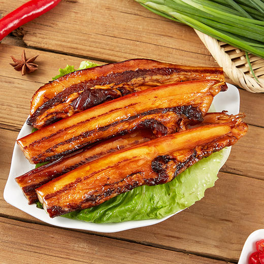 【新晒腊味】象窝山天然生晒腊肉 400g/包 商品图3