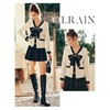 OLrain欧芮儿法式小香风短外套女秋季2022年新款蝴蝶结粗花呢开衫 商品缩略图3