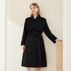 MH9J9斯尔丽瑟俪2022年冬上新商场同款立体剪裁双片式风衣款阔版大衣 商品缩略图1