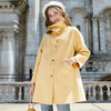 @欧芮儿2019秋冬长袖中长款毛呢外套 商品缩略图3