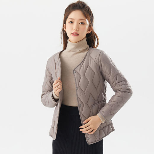 SX-8209双面轻薄保暖长袖棉内胆女款家居上衣8209双面 商品图0