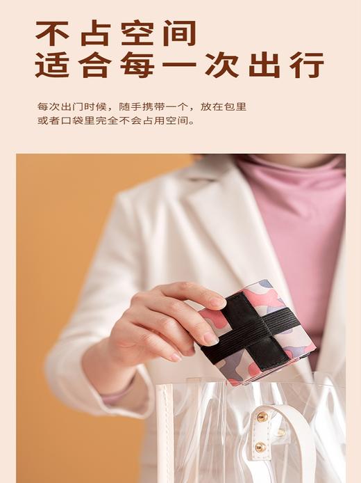 【可折叠 大容量 便捷收纳 百搭配色】折叠购物袋便携环保袋手提包外出超市大号容量防水时尚收纳布袋子 商品图2