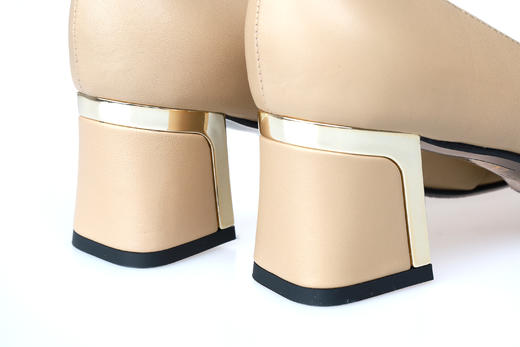 豪麟名鞋奥莱迪嘉女鞋乐福鞋羊皮革Z26223S杏色  原价3960元 商品图2