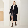MH9J5斯尔丽瑟俪2022年冬上新商场同款复古双排扣简约过膝长款大衣外套 商品缩略图2