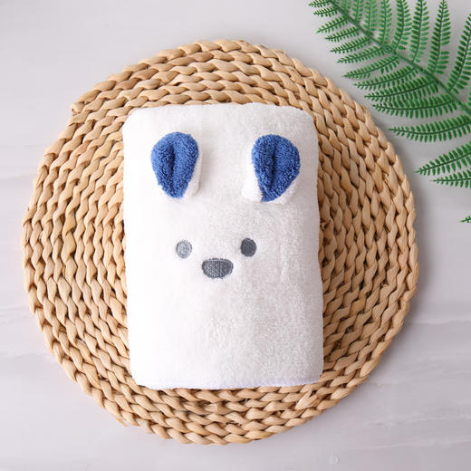 黛唯梵卡通小熊造型毛巾 珊瑚绒吸水小熊毛巾伴手礼 喜铺婚庆礼品 商品图5