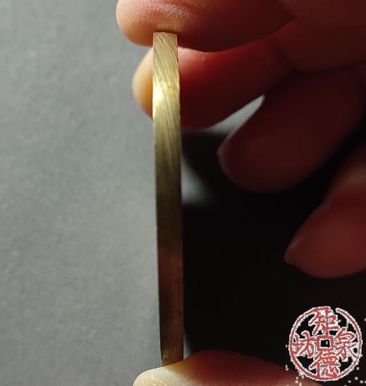 古法文创铸币 乾隆通宝宝苏背星月  文房铜镇 QQH12 商品图4