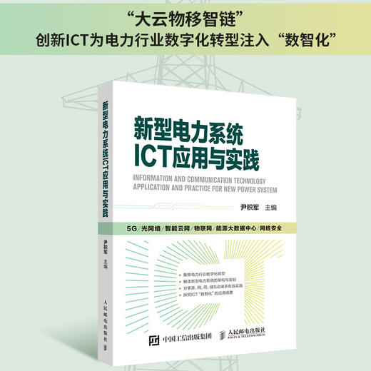 新型电力系统ICT应用与实践 5G电力光网络物联网大数据通信能源自动化数字化 云架构云网融合网络* 商品图0