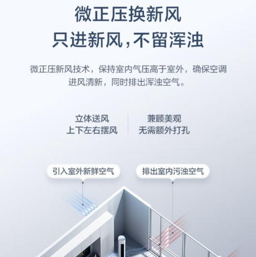 美的（Midea）空调 KFR-51LW/BP3DN8Y-YK200(1) 商品图5