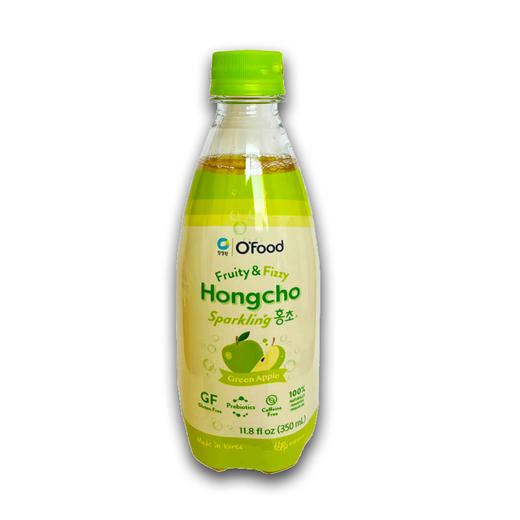 清净园 青苹果红醋碳酸饮料350ml 商品图0