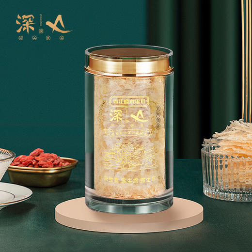 来自中国银耳之乡的通江椴木银耳  破壁技术 配焖烧杯 免清洗，免泡发80g/罐 商品图1