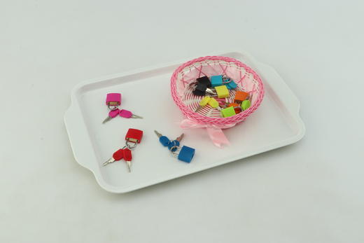 小彩色锁8把055c 商品图1