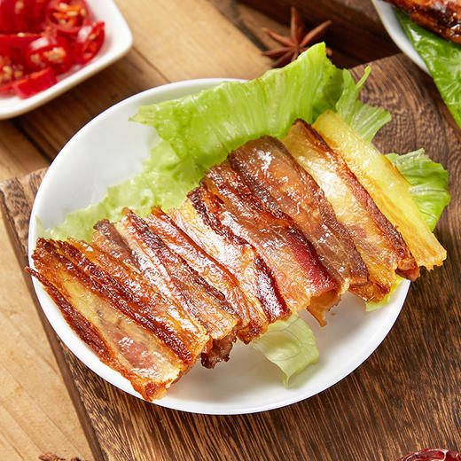 【新晒腊味】象窝山天然生晒腊肉 400g/包 商品图5