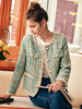OLrain欧芮儿法式小香风短外套女秋季2022新款气质名媛粗花呢大衣 商品缩略图3