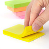 齐心 D7001 荧光纸易事贴 3"*2" 100张 5色告示贴便利贴优事贴便签纸N次贴随机混色出 商品缩略图4