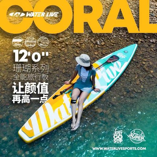 维特拉充气桨板sup站立式划水板通用旅行桨板非浆板 商品图0