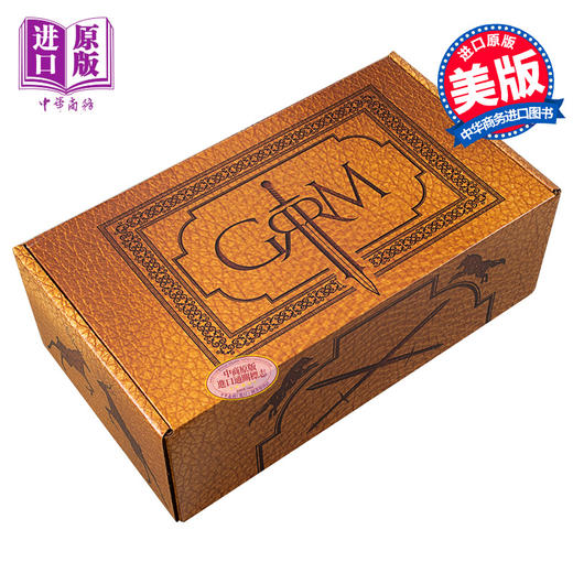 【中商原版】权力的游戏20周年纪念铁粉珍藏宝盒 内含TSHIRT尺码为XXL GAME OF THRONES  BOX SET 英文原版 George R R Martin 商品图1