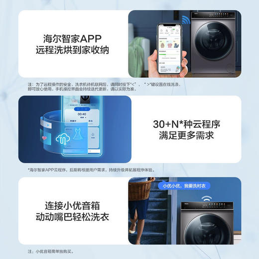 海尔（Haier）洗衣机EG100HMATE7SU1 商品图7