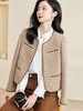 米思阳2024春季新款时尚气质休闲直筒开衫小香风长袖短外套3534 商品缩略图0