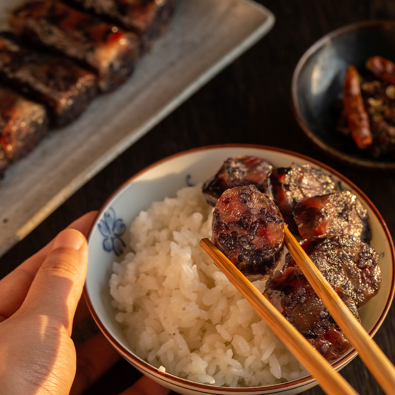 【秋冬限定】金华乌饭香肠  · 原味/香辣味 咸鲜风味 柴火烘烤 油润不腻 百搭食材（金华发货）