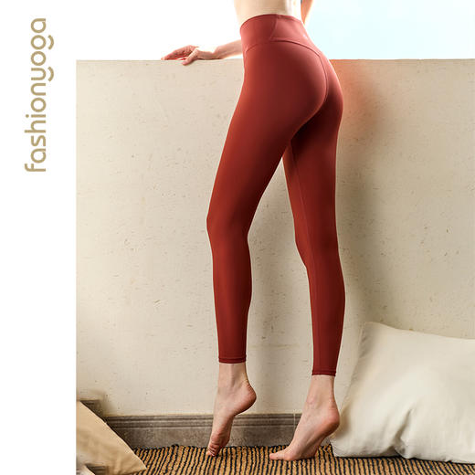 FL09937裸感基础运动裤九分裤春夏款 商品图13