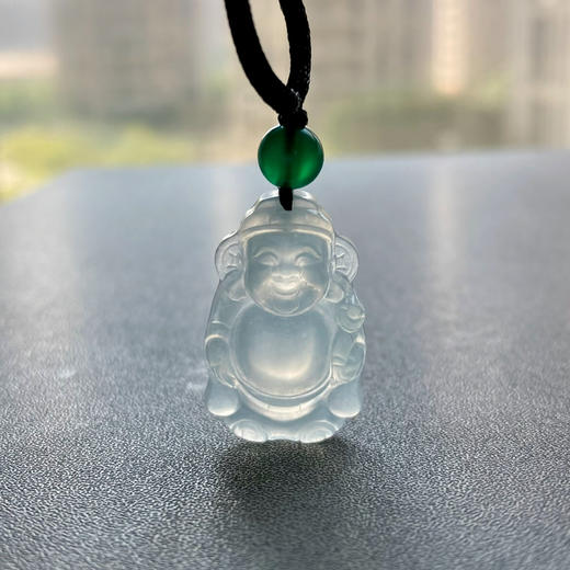 冰种翡翠精雕财神爷 商品图7