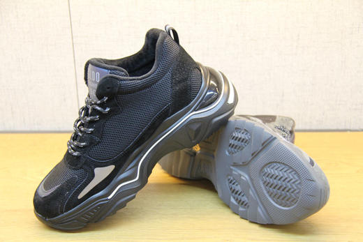 豪行冬款20451301厚底老爹鞋加绒女鞋百搭网红运动休闲鞋ins潮鞋 商品图6