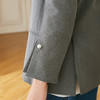 欧芮儿春装2019款女装宽松显瘦翻驳领长袖外套女中长款春秋外衣 商品缩略图2