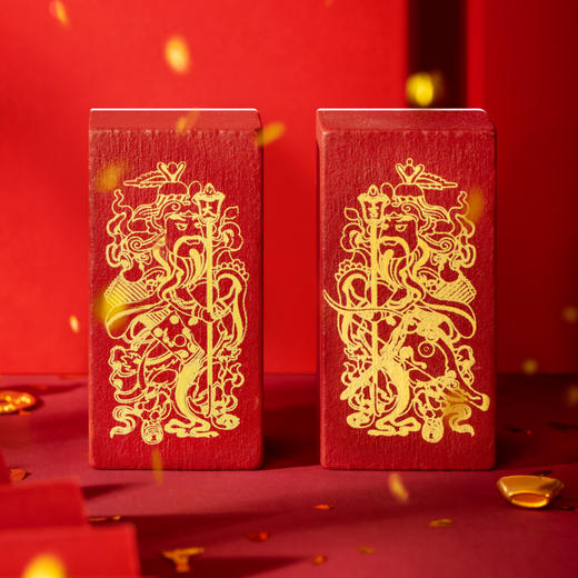 【故宫文创】过大年新年书法吉语刻字印章套装 商品图5