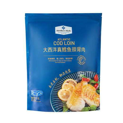 MM 山姆 Member's Mark 大西洋真鳕鱼颈背肉 1kg 商品图5