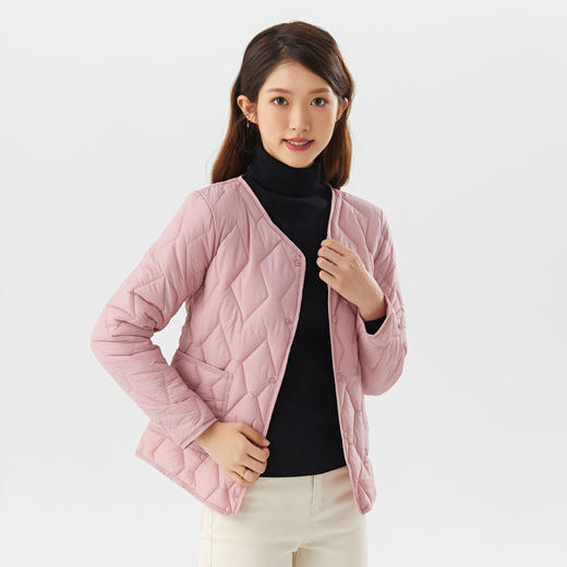 SX-8209双面轻薄保暖长袖棉内胆女款家居上衣8209双面 商品图1