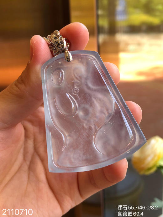 玻璃普贤菩萨吊坠【2110710】具体价格微信咨询 商品图7