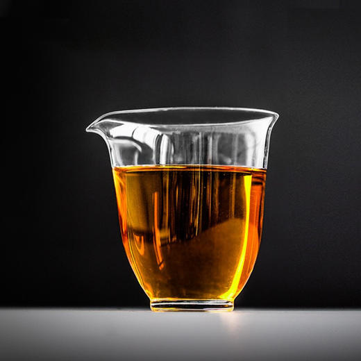 陶瓷冰河公杯耐热玻璃透明日式大公道杯加厚匀杯茶具分茶器 冰河公杯 商品图7