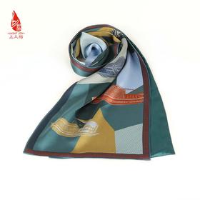 SAINTJOY/上久楷 真丝长巾 真丝长巾 大运河二号  CJS21028