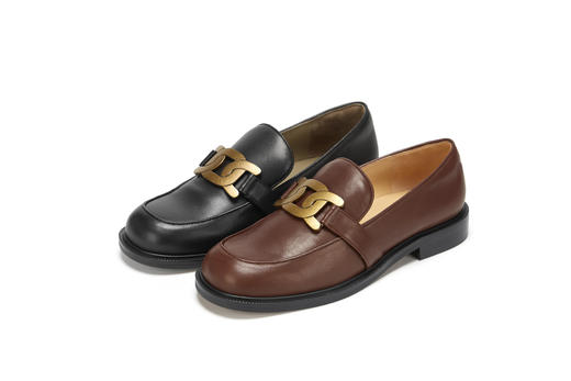 westory22年新款四季百搭深口乐福休闲鞋52071 商品图2