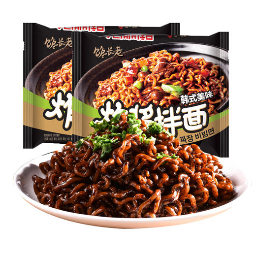 馋长老韩式炸酱面实发11箱×30包 商品图12