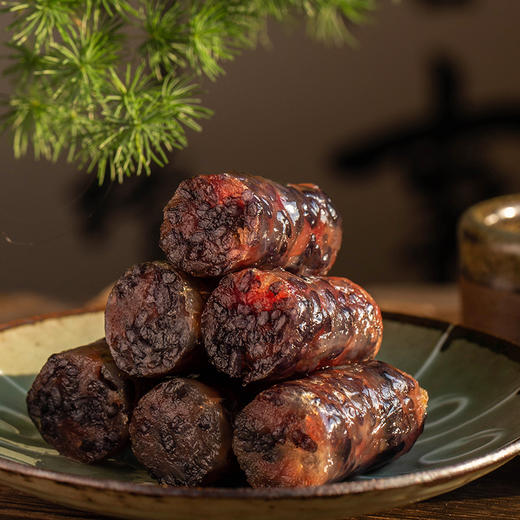 金华乌饭香肠  · 原味/香辣味 咸鲜风味 柴火烘烤 油润不腻 百搭食材（金华发货） 商品图1