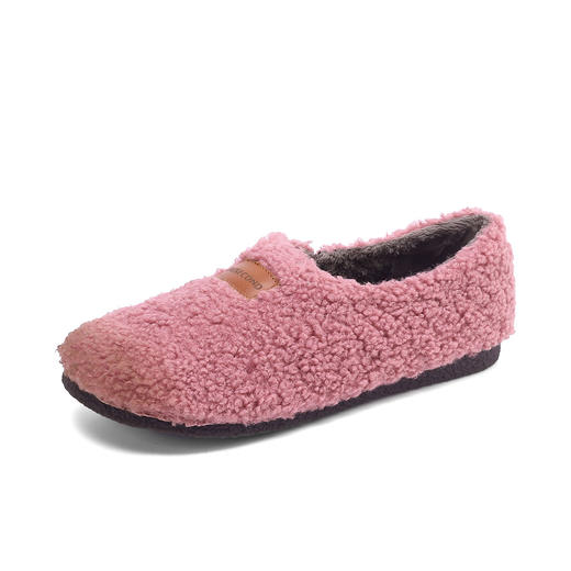 西村名物2022秋季款加绒毛毛鞋女柔软休闲女鞋37931 商品图4