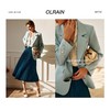 欧芮儿莫兰迪西装外套女春季2022年新款宽松显瘦时尚宽松休闲上衣 商品缩略图1