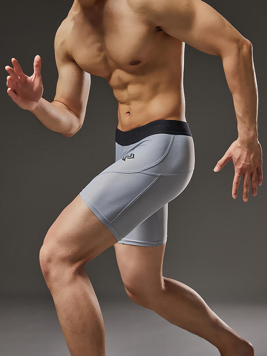 左右力量男士运动内裤专业跑步健身四角裤薄款透气速干平角内裤男 商品图5