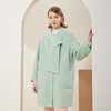 MH9S1斯尔丽瑟俪商场同款2022年冬上新时尚围巾领简约宽松式显瘦气大衣 商品缩略图1