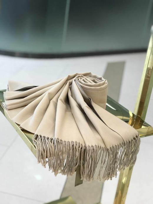 优品堂【青春无悔】两面双色拉绒长巾 商品图3