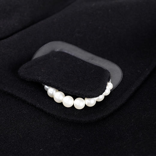 MH9R6斯尔丽瑟俪商场同款2022年冬上新高端精致赫本风长款过膝宽松大衣 商品图4