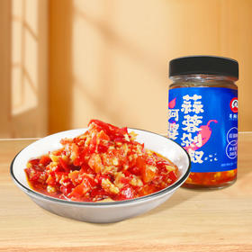 【湖南特产】毛阿婆蒜蓉剁椒218g/瓶 旅行装 携带方便