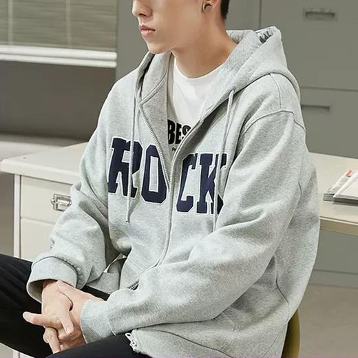 裁缝学苑MQ12新款卫衣纸样男装连帽开衫卫衣外套衣服样板服装打板 商品图1